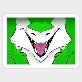 Green Sergal Sticker